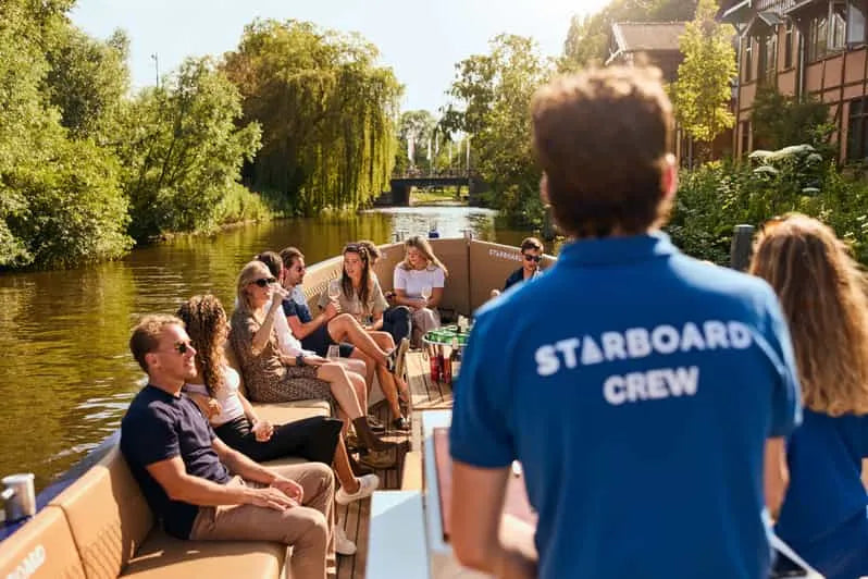 Amsterdam Booze Cruise with Unlimited Drinks