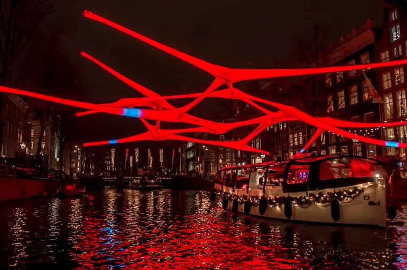 Amsterdam Light Festival Evening Cruise