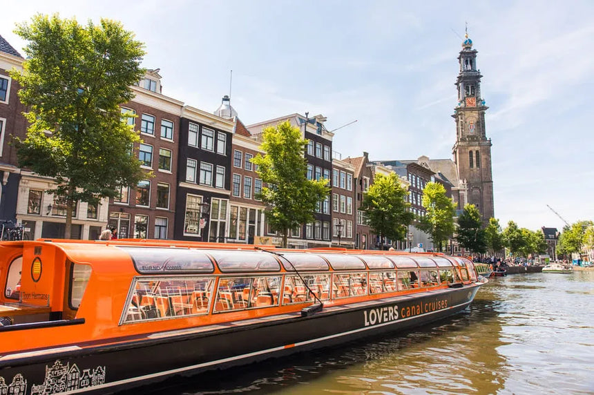 Crociere turistiche sui canali di Amsterdam senza bevande/cibo (Canale degli innamorati)