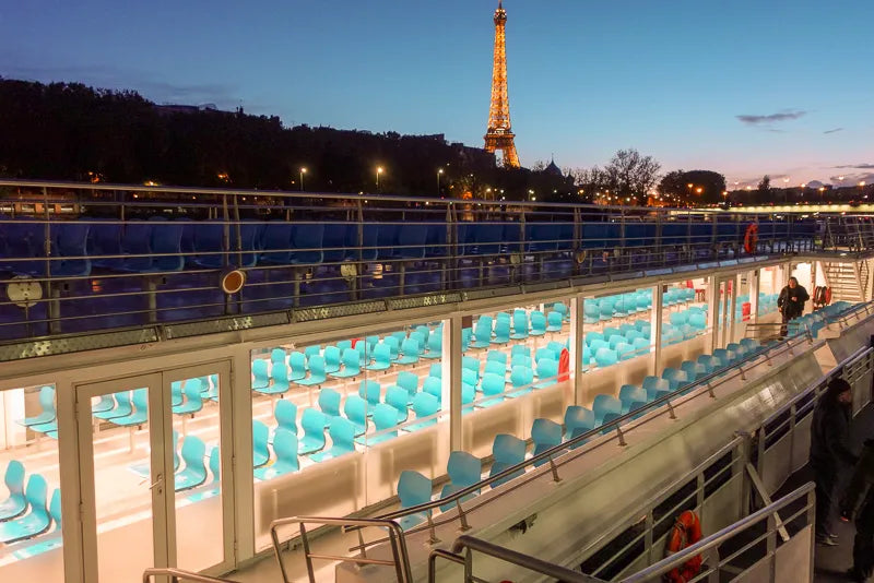 पेरिस सीन नदी क्रूज ऑडियो गाइड के साथ (बेटो माउच)