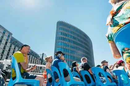 Berlin 1 órás városi hajókirándulás hangos idegenvezetéssel