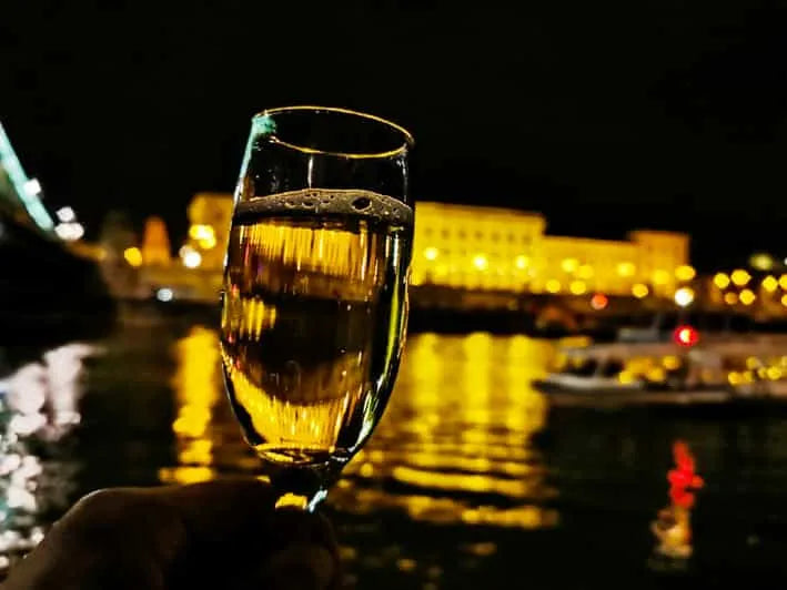Crociere turistiche a Budapest con drink di benvenuto