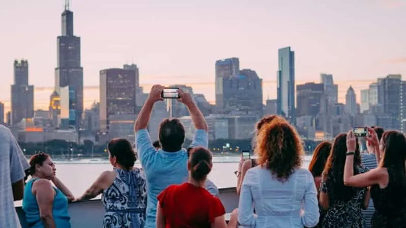 Chicago 3 fogásos gourmet vacsora és városnéző hajókirándulás a folyón