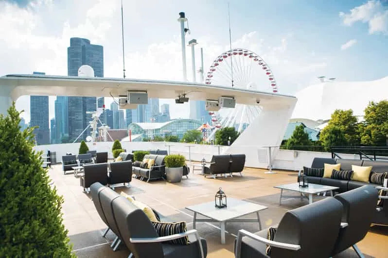 Chicago 3 fogásos gourmet vacsora és városnéző hajókirándulás a folyón