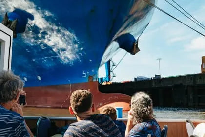 Hamburg Boat Tour with Harbor Cruise and Audio Guide