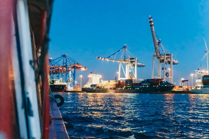 Hamburg esti hajókirándulás festői vízparti kilátással