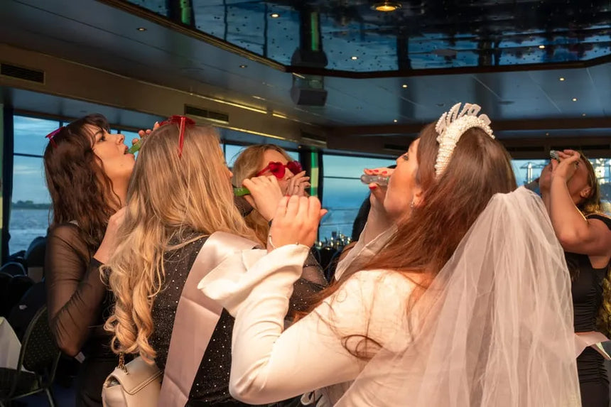 Hamburg Partycruise met Dinerbuffet en Onbeperkte Drankjes