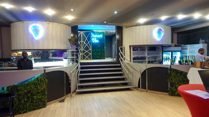 Croisière Dîner 3-Courses à Paris avec Cuisine Gourmande (Le Diamant Bleu)