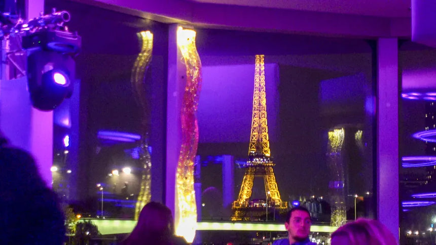 Croisière Dîner 3-Courses à Paris avec Cuisine Gourmande (Le Diamant Bleu)