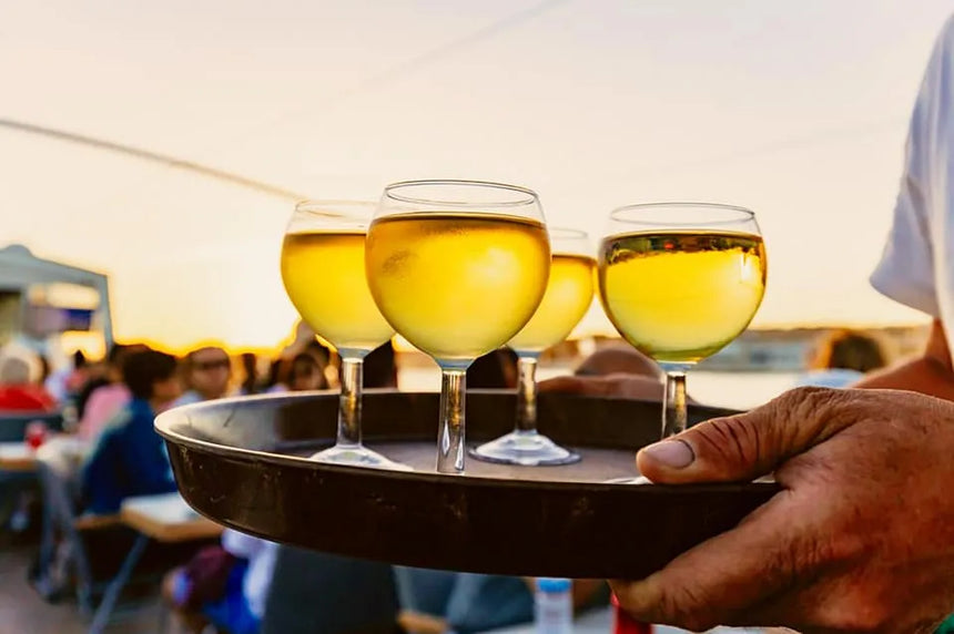 Liszaboni hajókirándulás naplementekor, panorámás városnézéssel