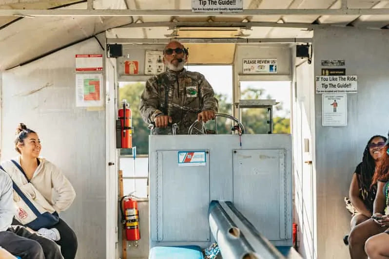 New Orleans-i hajókirándulás a Barataria-mocsarak élővilágával