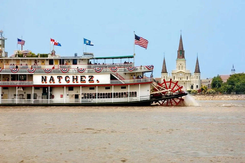 New Orleans-i hajókirándulás a Steamboat Natchez-en, választható kreol ebéddel