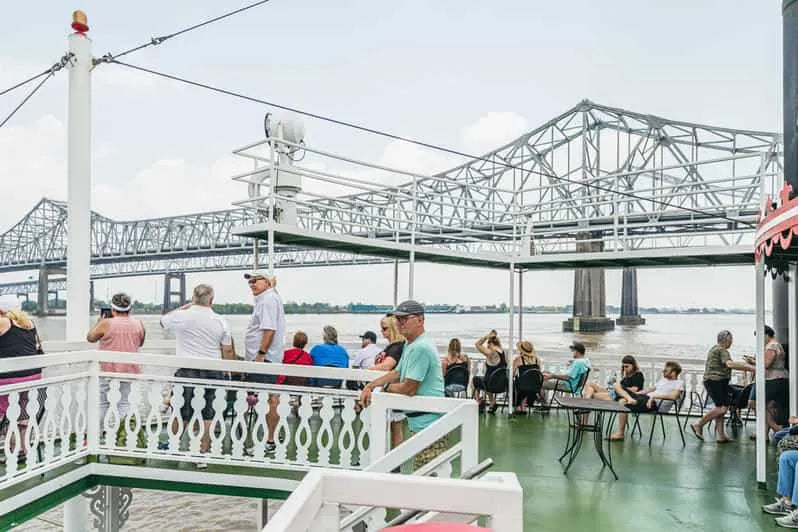 New Orleans-i hajókirándulás a Steamboat Natchez-en, választható kreol ebéddel