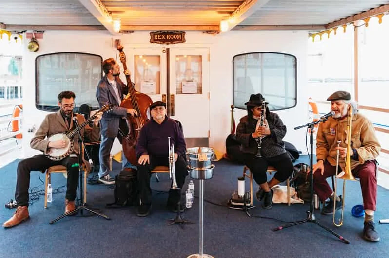 New Orleans boottocht met jazz en optioneel Creools diner