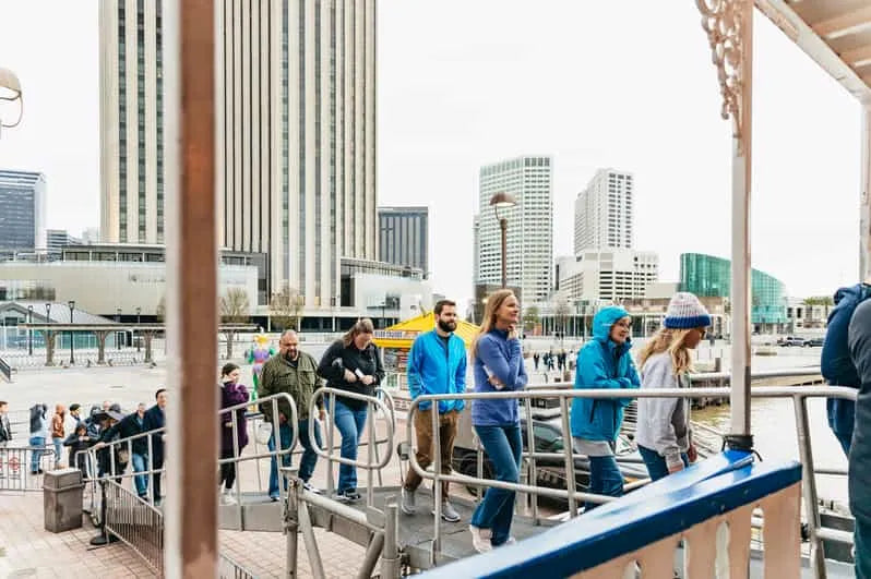 New Orleans boottocht met jazz en optioneel Creools diner