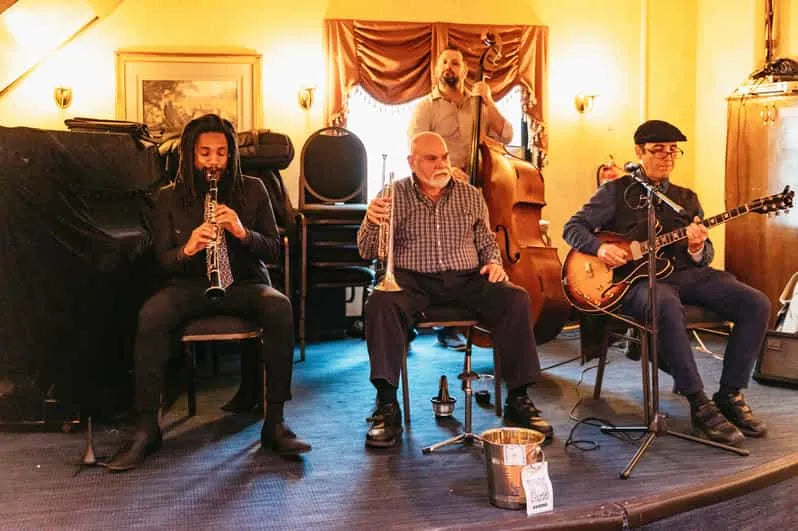 New Orleans boottocht met jazz en optioneel Creools diner