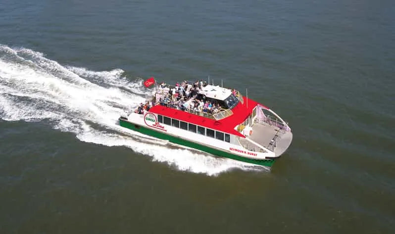 New York City Evening Statue of Liberty Cruise with Music and Drinks
