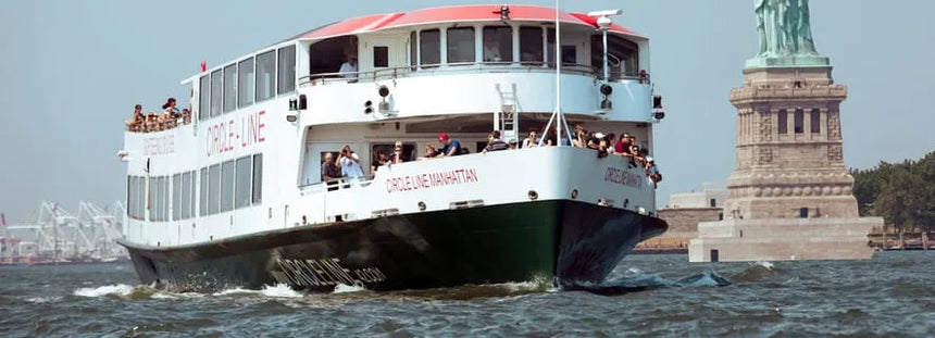 New York City teljes sziget körüli városnéző hajóút a Szabadság-szoborral