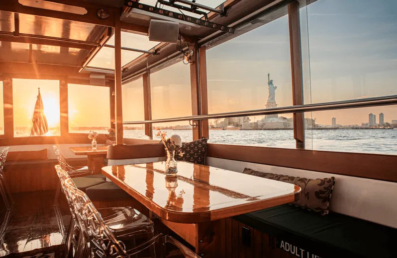 New York-i jazz hajóút italokkal és városnézéssel