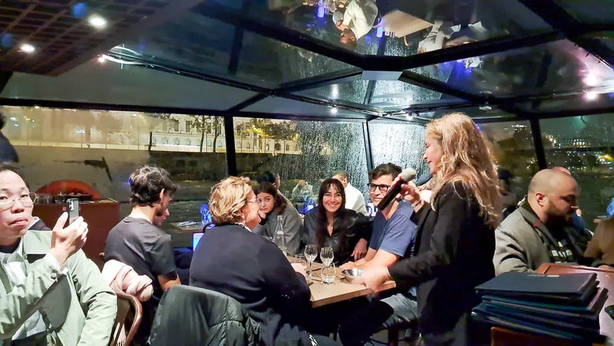 Croisière Dîner à Paris avec la Meilleure Musique Live (Paris City Vision)