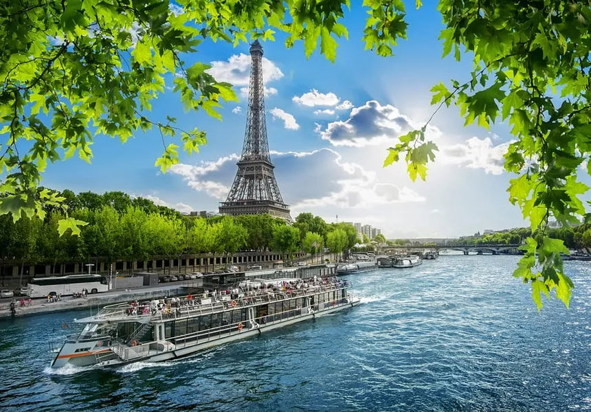 Chuyến du thuyền ngắm Paris ban ngày hoặc hoàng hôn kèm đồ uống hoặc món tráng miệng