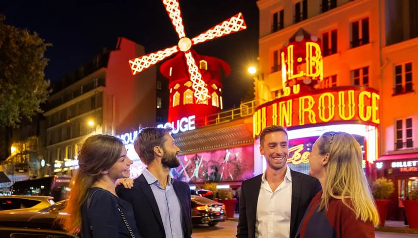 Chuyến du thuyền ăn tối Paris với chương trình biểu diễn Moulin Rouge