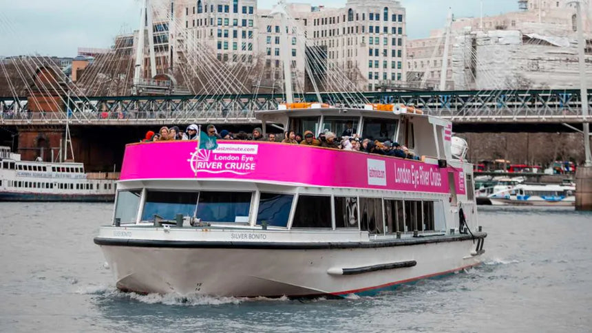 Chuyến du thuyền tham quan sông Thames ở London với bình luận trực tiếp