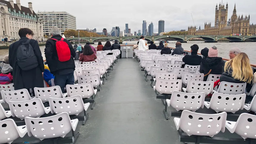 Chuyến du thuyền tham quan sông Thames ở London với bình luận trực tiếp