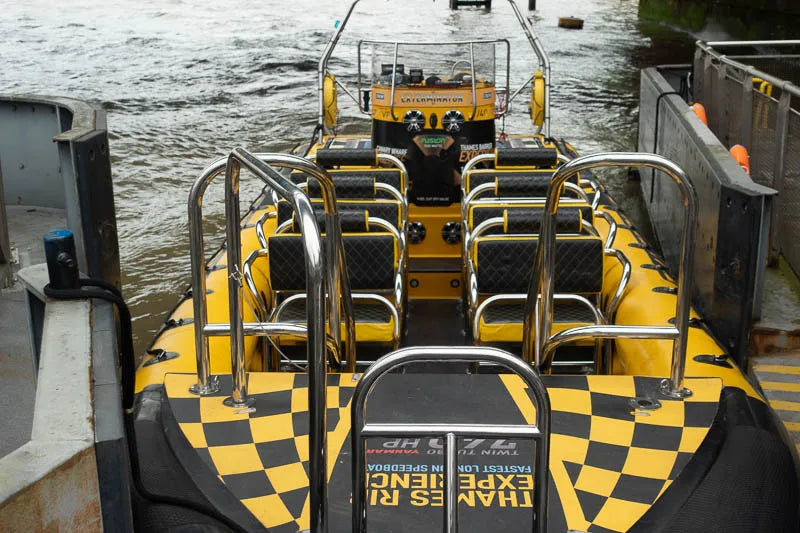 Chuyến du thuyền tốc độ trên sông Thames ở London với bình luận trực tiếp (Thames Ribs)