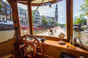 Croisière sur les canaux d'Amsterdam avec fromage et boissons illimités en option (vaisseau amiral)
