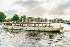 Croisière sur les canaux d'Amsterdam avec fromage et boissons illimités en option (vaisseau amiral)