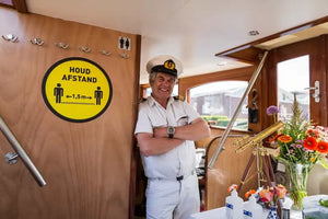 Croisière sur les canaux d'Amsterdam avec fromage et boissons illimités en option (vaisseau amiral)