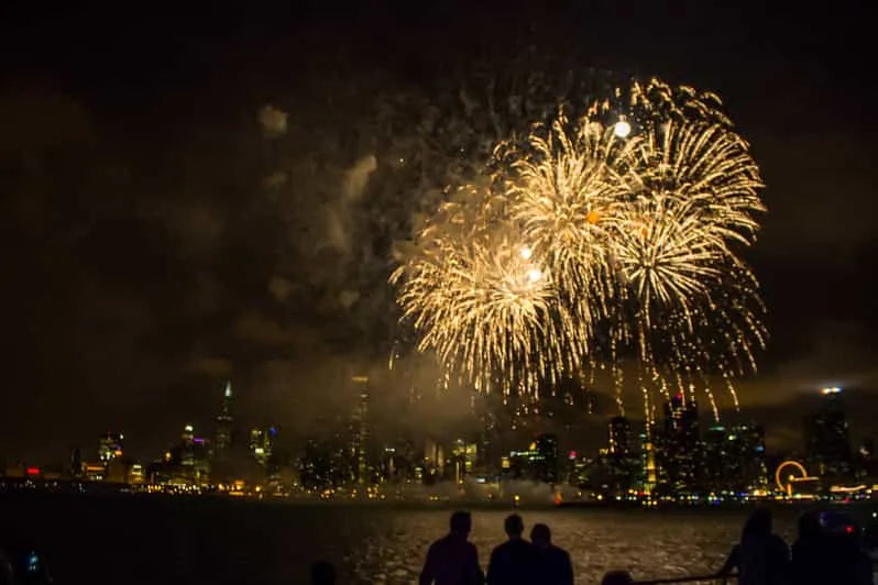 Chicago Fireworks Cruise with River and Lake Options