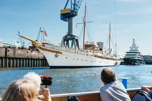 Гамбургская экскурсия на лодке с круизом по гавани и аудиогидом