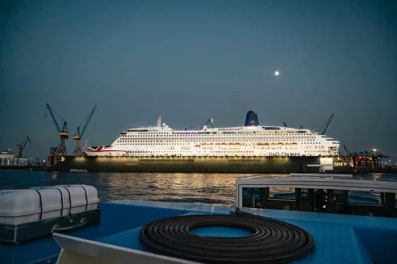 Hamburg Evening Cruise with Stunning Harbor Lights and Landmarks