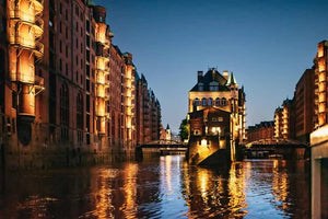 Hamburg Evening Cruise with Stunning Harbor Lights and Landmarks