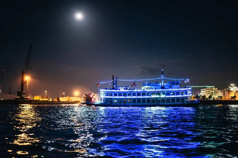 Hamburg Evening Cruise with Stunning Harbor Lights and Landmarks