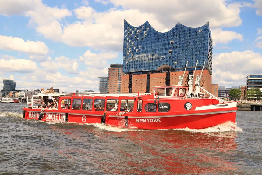 Hamburg Canlı Yorumlu Hop-On Hop-Off Bot Turu