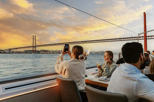 Lisbon Boat Tour Sunset Experience with Panoramic City Views