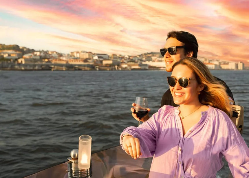 Lisbon Boat Tour Sunset Experience with Panoramic City Views