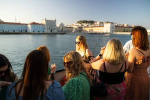 Lisbon Boat Tour with Music Sunset and Wine or Beer