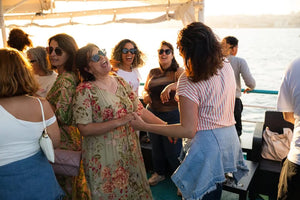 Lisbon Boat Tour with Music Sunset and Wine or Beer