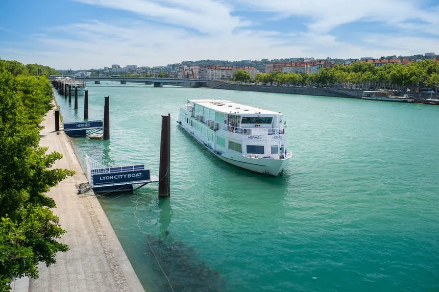 Lyon Boat Tour with 3-Course Gourmet Lunch