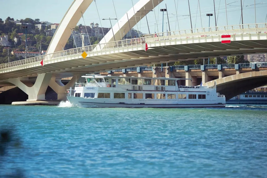 Lyon Boat Tour with 3-Course Gourmet Lunch