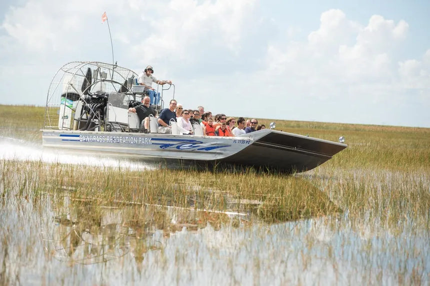 Miami Boat Tour Combined with Everglades Wildlife Adventure