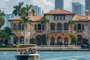 Miami Boat Tour of Celebrity Homes with Live Guide and Skyline Views