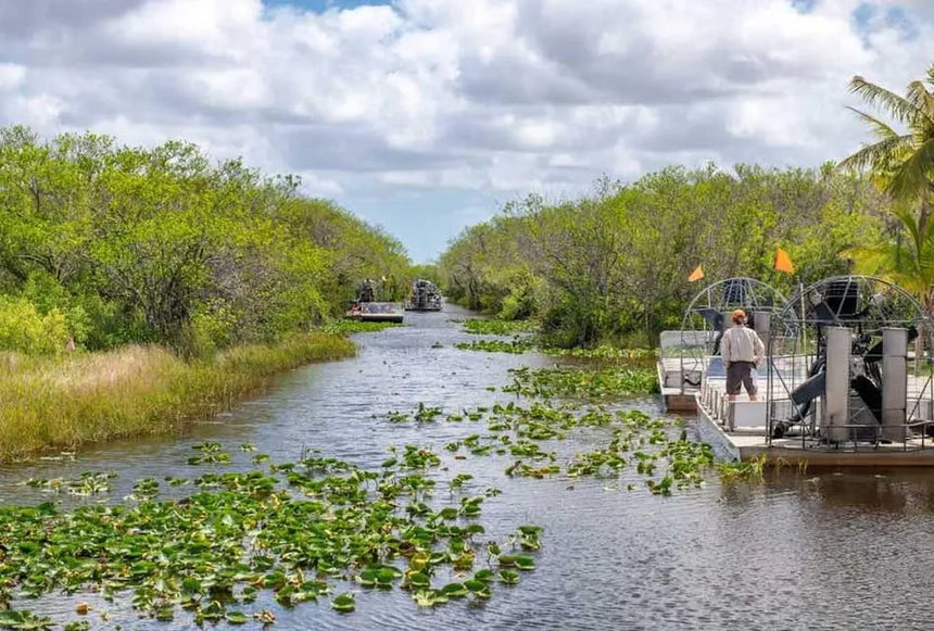 Miami Boat Tour to Millionaire’s Row and Everglades Airboat Ride