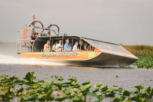 Miami Boat Tour with Alligator Wildlife Show and Airboat Experience