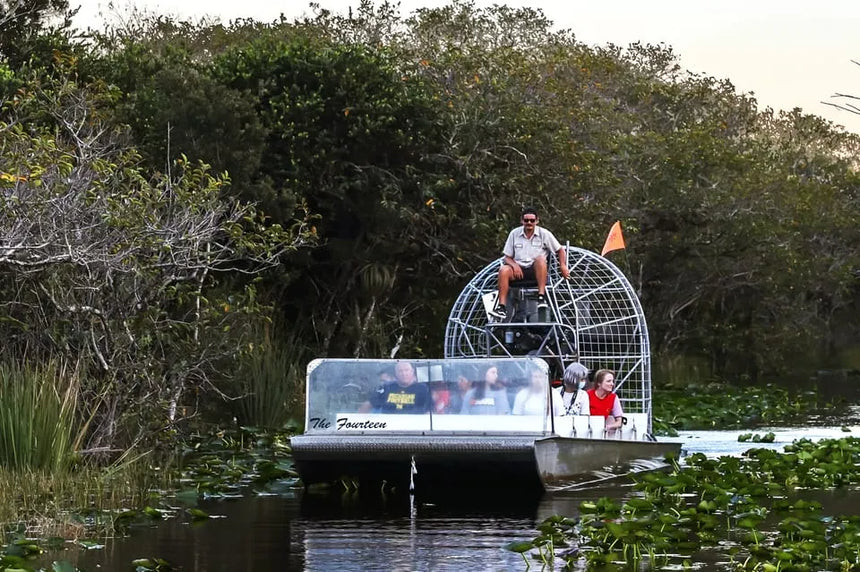 Miami Boat Tour with Everglades Adventure and Wildlife Activities