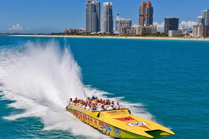 Miami Boat Tour with Exciting Speedboat Ride and Landmarks